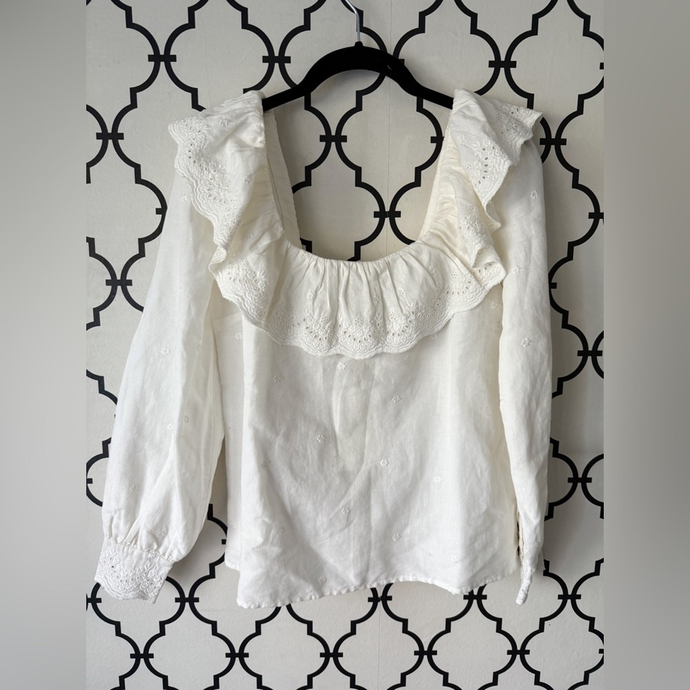 Sézane Franceska Blouse 34 NWT - Picture 2 of 6